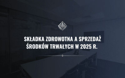 Składka zdrowotna a sprzedaż środków trwałych w 2025 r. przy kilku działalnościach — jedna metoda według MZ