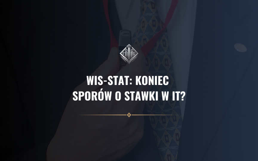 WIS-stat: koniec sporów o stawki w IT?